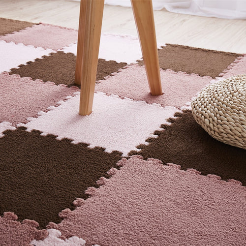 Interlocking Carpet Play Mats 10Pcs/1Set I
