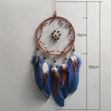 Load image into Gallery viewer, 1Pcs Handmade Dream Catcher Indian Style Woven Wall Hanging Decoration White Dreamcatcher Wedding Party Hanging Decor