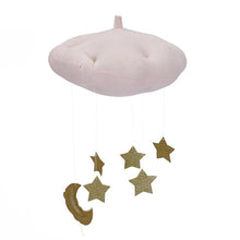 Load image into Gallery viewer, 1Pcs Nordic Style Baby Kids Room Decorations Cloth Cloud With Moon Star Tent Hanging Decor Nursery Ornamets Photograph Props