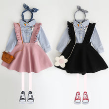 Load image into Gallery viewer, 2019 New Baby Girl Sweater Dress Kid Autumn Dress Children Knit Overalls Dress Sweaters Toddler Jumper for Toddler Winter, #2339