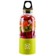 Load image into Gallery viewer, 2600mAh USB Rechargeable Batteries Detachable Cup Portable Juicer Personal Blender Mixer Shaker Fruit Vegetable Juice Machine