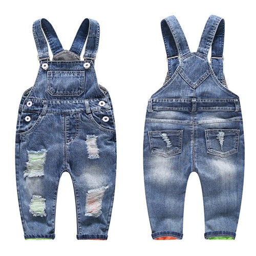 3-8T kid jeans children jeans boys pants denim trousers Korean children jeans overalls bib pants jeans for boys kids boy clothes