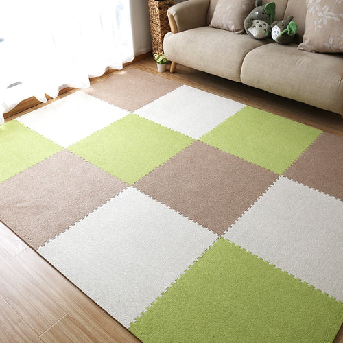 30x30x1cm Baby Play mat Floor Puzzle Mat Kids EVA Foam Carpet Children Soft Developing Crawling Play Game Mat With Edges