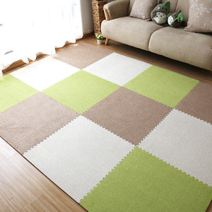 30x30x1cm Baby Play mat Floor Puzzle Mat Kids EVA Foam Carpet Children Soft Developing Crawling Play Game Mat With Edges