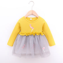 Load image into Gallery viewer, Autumn Baby Dress Long Sleeve Infant Baby Girls Dresses Cotton Kids Clothes