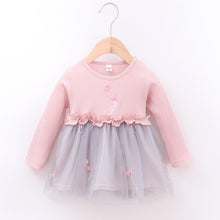 Load image into Gallery viewer, Autumn Baby Dress Long Sleeve Infant Baby Girls Dresses Cotton Kids Clothes