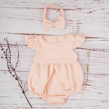 Load image into Gallery viewer, Autumn Baby Girl Clothes Cotton Long Sleeve Baby Romper For New Born Winter Boutiques Linen Playsuit Photo Props Infant Outfit
