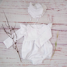 Load image into Gallery viewer, Autumn Baby Girl Clothes Cotton Long Sleeve Baby Romper For New Born Winter Boutiques Linen Playsuit Photo Props Infant Outfit