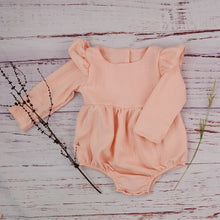 Load image into Gallery viewer, Autumn Baby Girl Clothes Cotton Long Sleeve Baby Romper For New Born Winter Boutiques Linen Playsuit Photo Props Infant Outfit