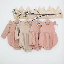 Load image into Gallery viewer, Autumn Baby Girl Clothes Cotton Long Sleeve Baby Romper For New Born Winter Boutiques Linen Playsuit Photo Props Infant Outfit