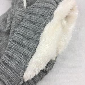 Baby Rabbit Ears Hat Infant Toddler Autumn Winter Knitted Caps for Children Baby Bunny Beanie Hats Accessories Photography Props