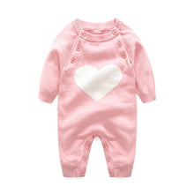 Load image into Gallery viewer, Baby Rompers Long Sleeve Newborn Boys Jumpsuits Clothing 100% Cotton Knitted Toddler Girls Overalls Winter Warm Children Outfits