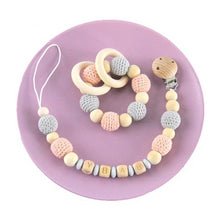 Load image into Gallery viewer, Baby Toys 1set Crochet Amigurumi Elephant Owl Rattle Bell Custom Newborn Pacifier Clip Montessori Toy Educational Baby Rattle