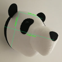 Load image into Gallery viewer, Plush Stuffed Head Wall Mount