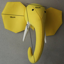Load image into Gallery viewer, Plush Stuffed Head Wall Mount