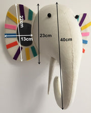 Load image into Gallery viewer, Plush Stuffed Head Wall Mount