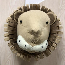 Load image into Gallery viewer, Plush Stuffed Head Wall Mount