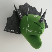 Load image into Gallery viewer, Plush Stuffed Head Wall Mount