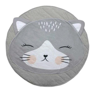 Cartoon Animals Baby Play Mats Pad Toddler Kids Crawling Blanket Round Carpet Rug Toys Mat For Children Room Decor Photo Props