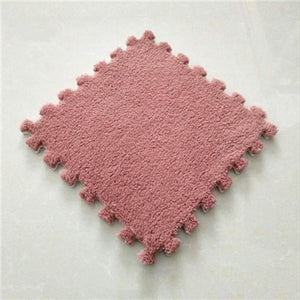 Children Carpet EVA Foam Shu Velveteen Mat Puzzle Baby Play Mat Interlock Exercise Floor Mat for Baby Gym Speelkleed