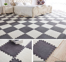 Load image into Gallery viewer, Children Carpet EVA Foam Shu Velveteen Mat Puzzle Baby Play Mat Interlock Exercise Floor Mat for Baby Gym Speelkleed