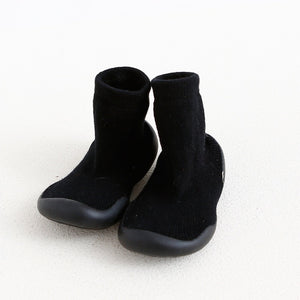 Children's footwear with soft soles, indoor shoes, outdoor shoes, rubber soles, toddlers, and thicker woolen socks Z7