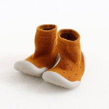 Load image into Gallery viewer, Children&#39;s footwear with soft soles, indoor shoes, outdoor shoes, rubber soles, toddlers, and thicker woolen socks Z7