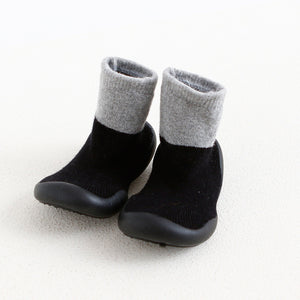 Children's footwear with soft soles, indoor shoes, outdoor shoes, rubber soles, toddlers, and thicker woolen socks Z7