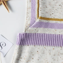 Load image into Gallery viewer, Cotton Knitted Baby Rompers Winter Handmade Cute New Born Girl Rompers Jumpsuit Bebe Bebek Kostumleri New Year Winter Overalls