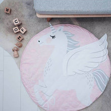Load image into Gallery viewer, Crawling Mat, Cute Animals Baby Adventure Carpet, 100% Cotton Children&#39;s Floor Play Game Mat, Best Play Mat for Kids Room Decor
