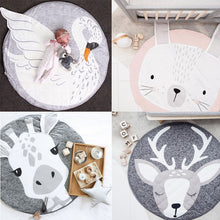 Load image into Gallery viewer, Crawling Mat, Cute Animals Baby Adventure Carpet, 100% Cotton Children&#39;s Floor Play Game Mat, Best Play Mat for Kids Room Decor