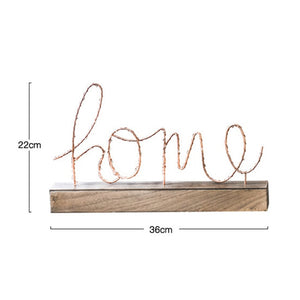 Creative Home Decorative Figurines Ornaments LED Lamp Light LOVE Letters Living Room Bedroom Layout Decoration Birthday Gift