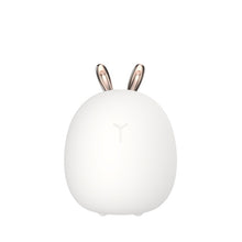 Load image into Gallery viewer, Dimmable LED Night Light Silicone Animal Cartoon Lamp USB Rechargeable for Children Kids Baby Gift Bedside Bedroom Living Room