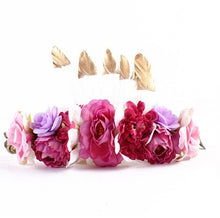 Load image into Gallery viewer, Mom and Me Feather Flower Crown