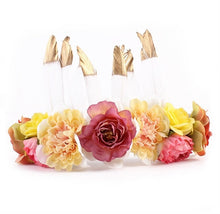 Load image into Gallery viewer, Mom and Me Feather Flower Crown