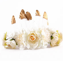 Load image into Gallery viewer, Mom and Me Feather Flower Crown