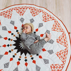 Geometry Baby Play Mat Morocco Carpet Rug Cushion Children Toys Baby Photography Accessories Mats Kids Newborn Room Decor 90cm