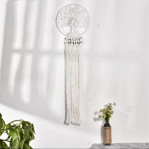 Hand-Woven Dream Catcher Wall Hanging Home Decor Boho Diameter Decoration Ornament Macrame Wall Hanging Dream Catcher Handmade