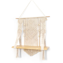 Load image into Gallery viewer, Hand-knitted Nordic Macrame Wall Hanging Boho Decor Painting Fabric DIY Mandala Wall Racks Tapestry Wall Hanging