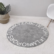 Load image into Gallery viewer, Handmade ABC Alphabet Kids Crawling Mat Super Soft Cotton Fabric Educational Non-Slip Nursery Rug Best Play Mat Carpet for Kids