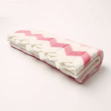 Load image into Gallery viewer, High Quality Children&#39;s Knitted Blanket Newborn Super Soft Warm Infant Woolen Blanket For Boys Girls Kids 102*76cm For Crib Bed