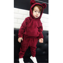 Load image into Gallery viewer, KEAIYOUHUO Boys Girls Clothes Sets Cotton Autumn Sport Suit Children Clothing Boys Suit Winter Kids Clothes Sets 2 3 4 5 6 Years