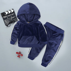 KEAIYOUHUO Boys Girls Clothes Sets Cotton Autumn Sport Suit Children Clothing Boys Suit Winter Kids Clothes Sets 2 3 4 5 6 Years