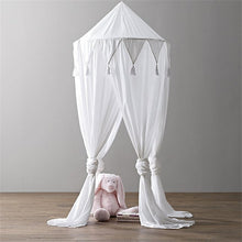 Load image into Gallery viewer, Kid Baby Bed Canopy Bedcover Mosquito Net Curtain Bedding Round Dome Tent Cotton for Baby Room Decoration 240cm x 50cm Pink 2019