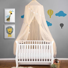 Load image into Gallery viewer, Kids Bed Canopy Reading Nook Tent Dome Crib Mosquito Net Curtains Hanging Decoration  Game House for Baby Girls Photos Pros