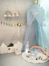 Load image into Gallery viewer, Kids Bed Canopy Reading Nook Tent Dome Crib Mosquito Net Curtains Hanging Decoration  Game House for Baby Girls Photos Pros