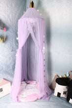 Load image into Gallery viewer, Kids Bed Canopy Reading Nook Tent Dome Crib Mosquito Net Curtains Hanging Decoration  Game House for Baby Girls Photos Pros