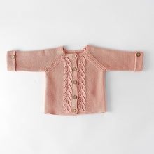 Load image into Gallery viewer, Knitted Wool Baby Boy Clothes Autumn Autumn Infant Children&#39;s Kids Toddler Outfit Sets Leaf Fashion Jacket  Romper For Newborns