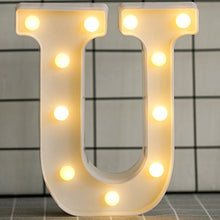 Load image into Gallery viewer, Luminous LED Letter Night Light English Alphabet Number Lamp Wedding Party Decoration Christmas Home Decoration Accessories