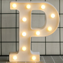 Load image into Gallery viewer, Luminous LED Letter Night Light English Alphabet Number Lamp Wedding Party Decoration Christmas Home Decoration Accessories